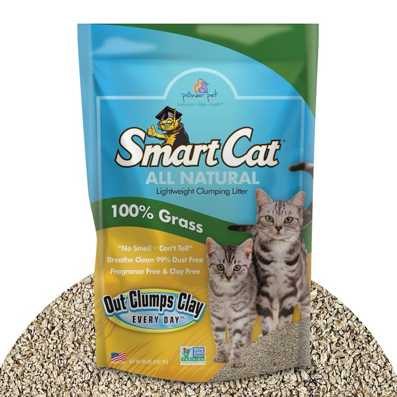 Smart Cat 20ลิตร(9.07kg) ทรายแมวธรรมชาติ 100% ผลิตจากหญ้าปลูกในฟาม ทิ้งชักโครกได้ - รูปที่ 5