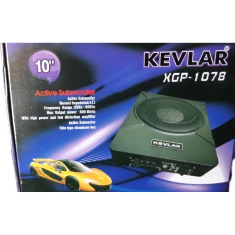 KEVLAR SUBBOX 10 นิ้ว XGP-1078 800 Watts max