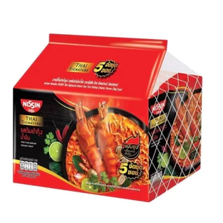 นิสชิน nissin นิชชิน บะหมี่กึ่งสำเร็จรุป แพ็ค5ซอง