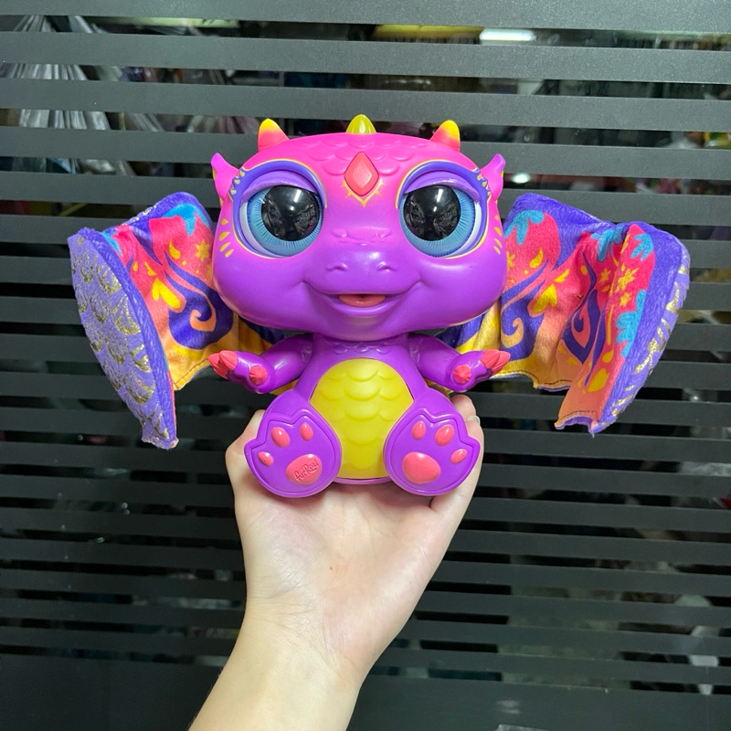 furReal Moodwings Baby Dragon Interactive Pet Toy ตุ๊กตาลูกมังกร มีเสียง มีแสงไฟ **มือสอง**