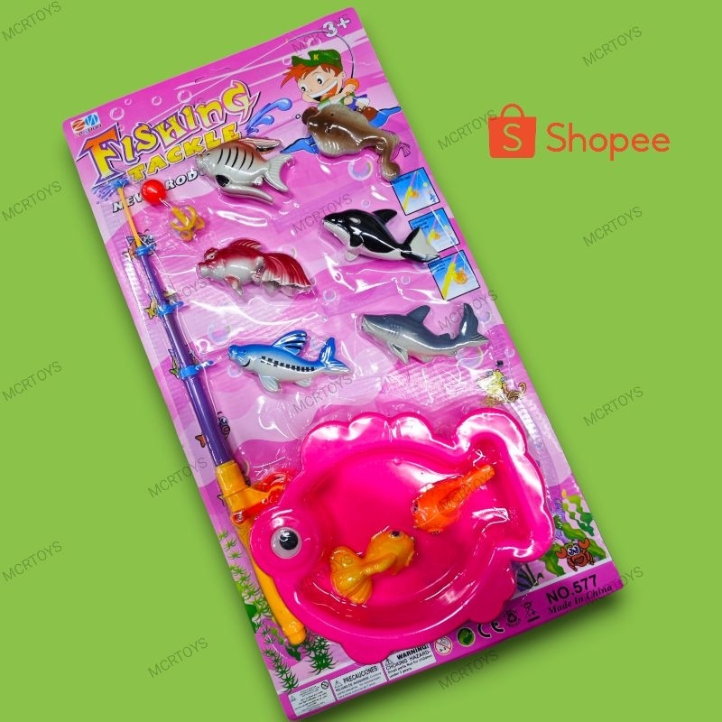 (มีของพร้อมส่งทันที) ของเล่นตกปลา ชุดตกปลาของเล่น ของเด็กเล่น ตกปลา