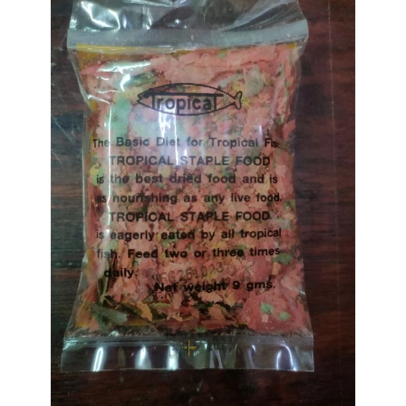 อาหารปลาแบบแผ่นTROPICAL10กรัมสำหรับปลาสวยงามทุกชนิด(สินค้าพร้อมส่งทุกวัน) thumbnail 4