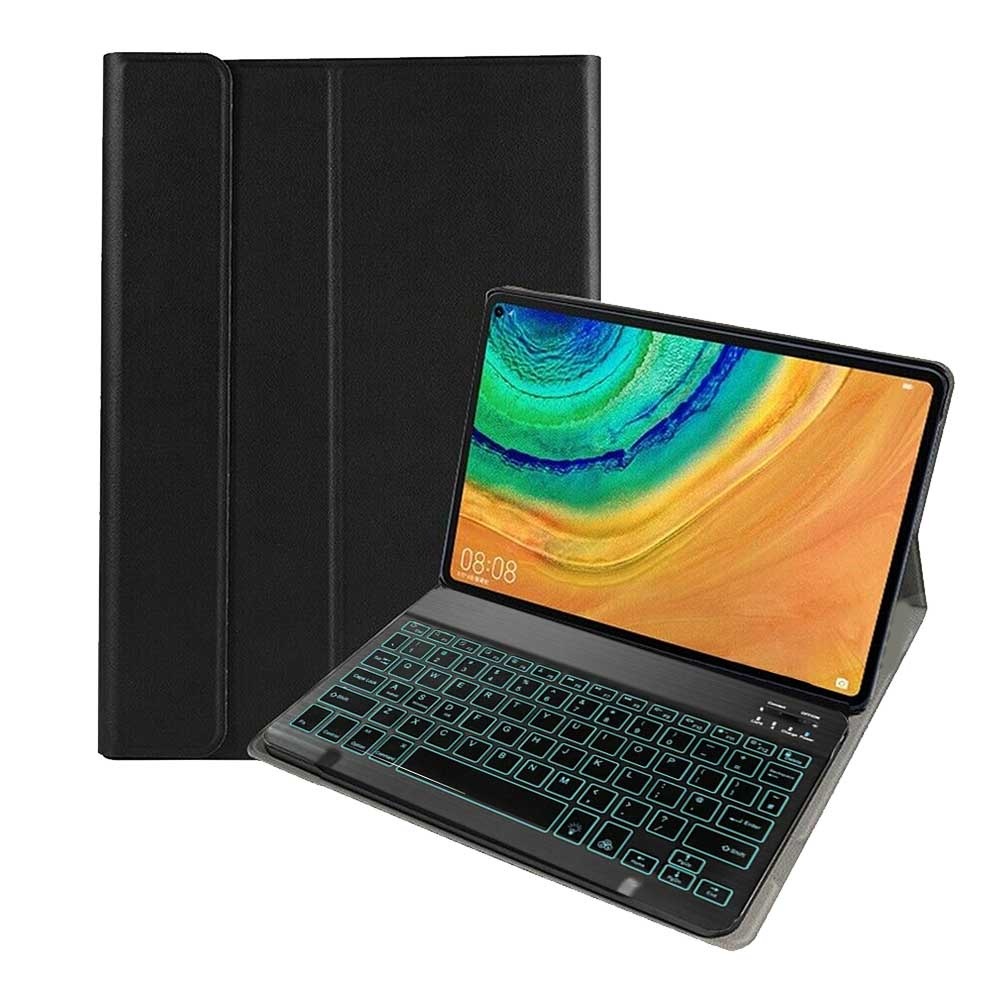 เคส Huawei MatePad 10.4 SE MatePad11 กระจก ฟิล์มหลัง ฟิล์มกันรอย เคส คีย์บอร์ด บลูทูธ - Smart Case