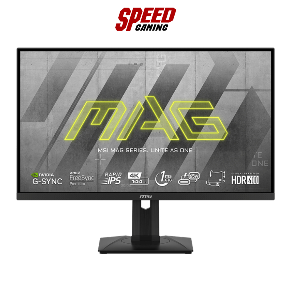 MSI MAG 274UPF MONITOR (จอมอนิเตอร์) 27" RAPID IPS 4K 144Hz 1MS / By Speed Gaming