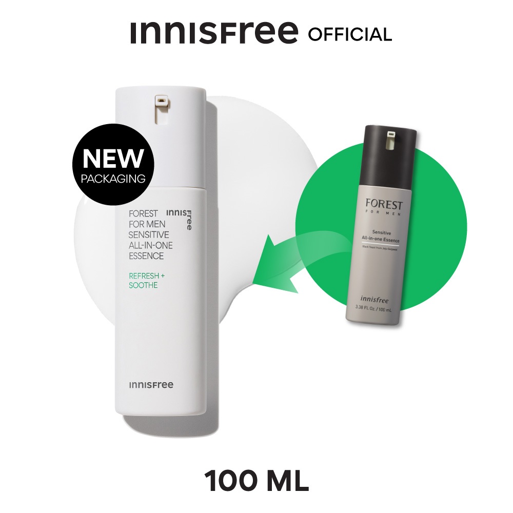innisfree Forest for Men All-in-one  อินนิสฟรี ฟอเรสต์ สำหรับผู้ชาย 4สูตร