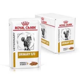 อาหารแมวโรคนิ่ว Royal Canin Urinary S/O ขนาด 400g / 1.5kg และแบบเปียก