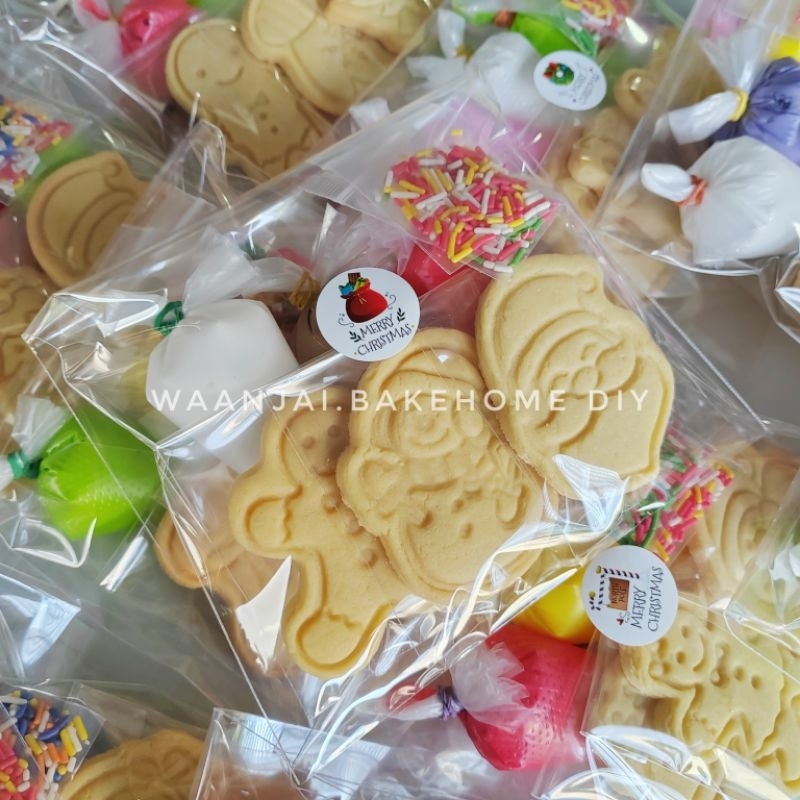 DIY Cookies​ Mini คุกกี้แต่งหน้าเอง สำหรับแจกเด็กๆ แจกลูกค้า เป็นของขวัญ ที่ต้องการจำนวนเยอะ ราคาเบาๆ