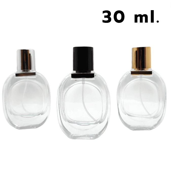 ขวดแก้วสเปรย์ ขวดเปล่า ขวดใส่น้ำหอม มีหลายทรงให้เลือกสรร ขนาดบรรจุ 30 ml./50 ml.