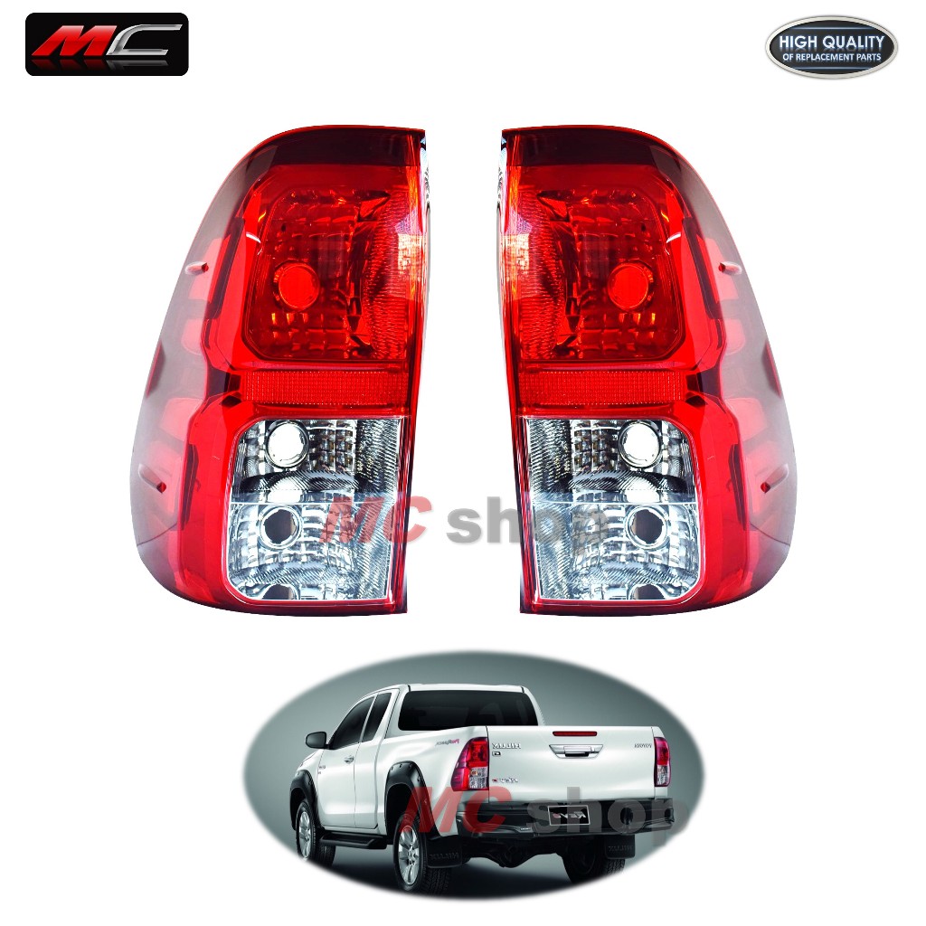 ไฟท้าย Toyota Revo รีโว่ เสื้อไฟท้าย Toyota Hilux รีโว่ REVO 2015 - 2023 * MC TW*