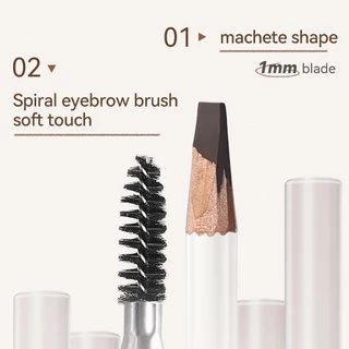 5893 笔大 (ใหม่/แท้) NOVO eyebrow pencil ดินสอเขียนคิ้ว กันน้ำ สามมิติ พร้อมแปรงคิ้ว