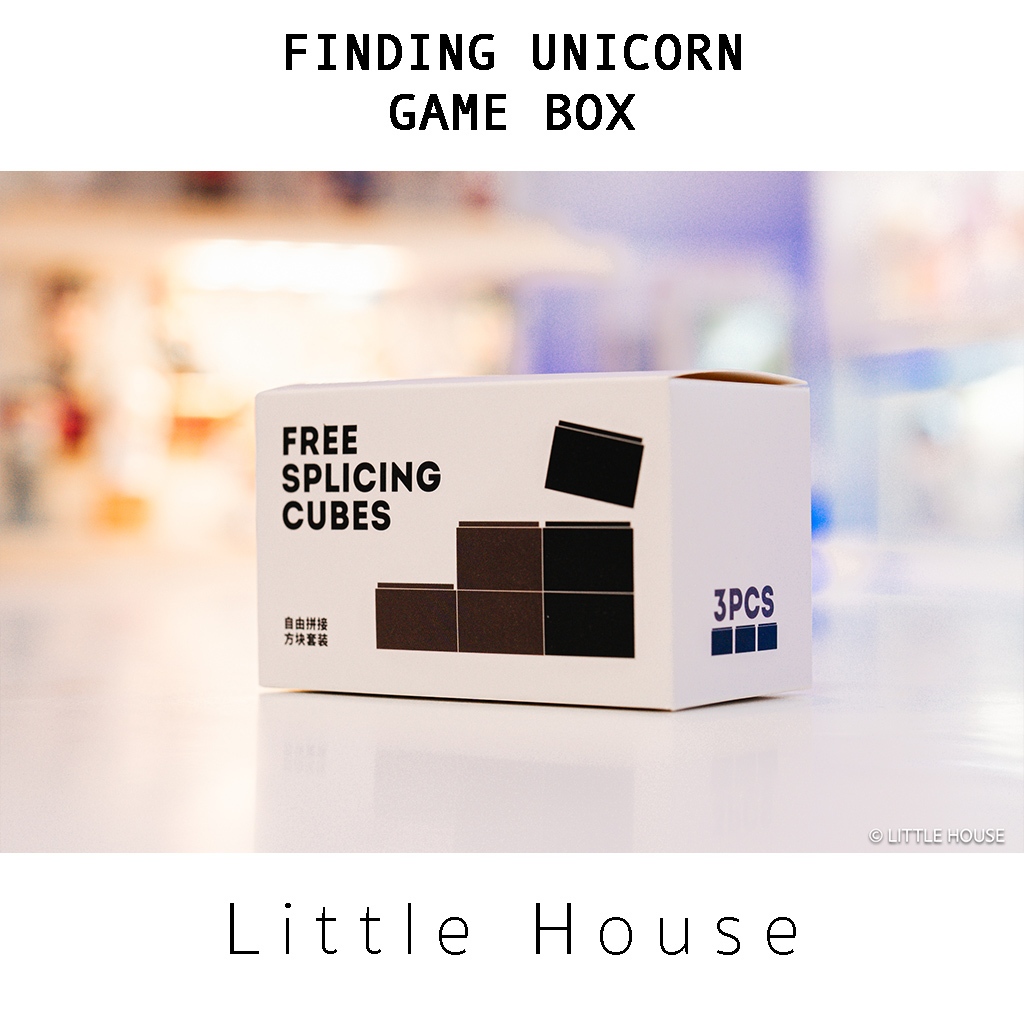 ( พร้อมส่ง )FREE SPLICING BLOCKS (1 กล่องมี 3 ชิ้น)