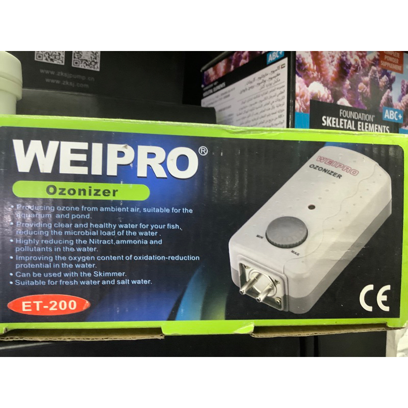WEIPRO เครื่องผลิตโอโซน ตู้ปลา ET-200