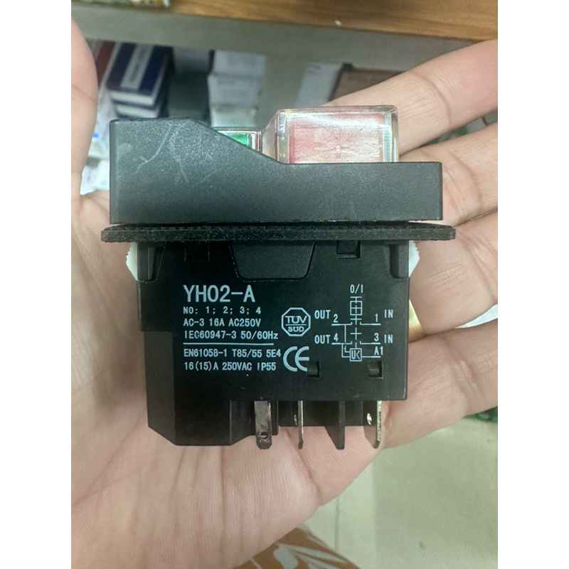 สวิตซ์ แม่เหล็กกันน้ำ  Kld28 KLD-28A หรือ YH02-A(อย่างดี) ราคาไม่รวม vat ประกันสินค้า90 วัน