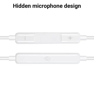หูฟัง หูฟังมีสาย สำหรับ Android Type-C AUX 3.5mm มีไมค์ในตัว ใช้งานได้กับอุปกรณ์หลายชนิด บรรจุกล่อง คุณภาพเสียงดี
