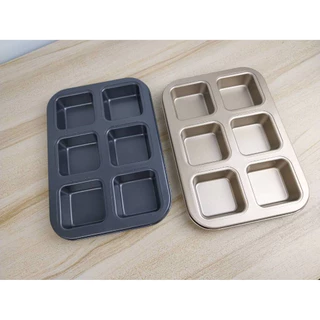 ถาดอบมัฟฟิน 12 หลุม เคลือบเทฟล่อน non-stick ถาดหลุมอบคัพเค้ก ขนม คุกกี้ แม่พิมพ์เค้กเทฟล่อน
