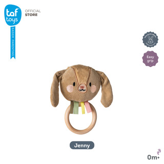 Taf Toys ตุ๊กตาเขย่ามือ Bunny Rattle ของเล่นเขย่ามือ 0 เดือน ขึ้นไป รูปที่ 8
