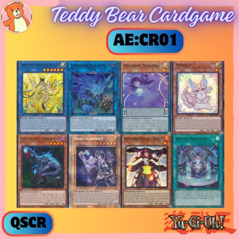 Yugioh (Asia English) CR01: Creation Pack 01 Single Card (QCSE)