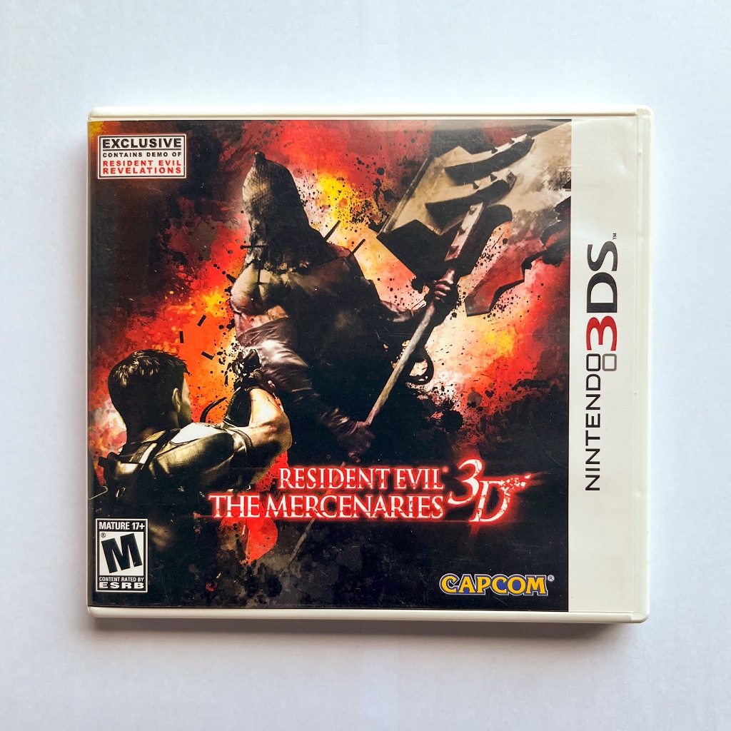 ตลับแท้ Nintendo 3DS : Resident Evil: The Mercenaries 3D มือสอง โซน US