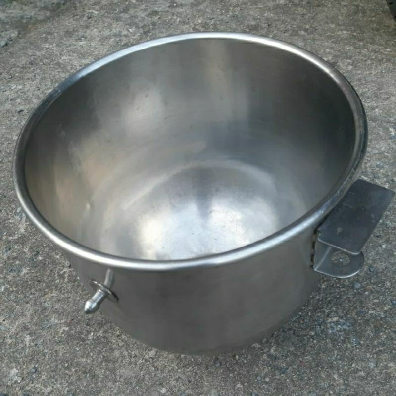 โถผสมอาหารสแตนเลส/อ่างผสมสแตนเลส/เครื่องผสมแป้งตั้งพื้น/20 ลิตร/ขนาด 10 ลิตร/สแตนเลสแท้/อย่างหนา/อ่า