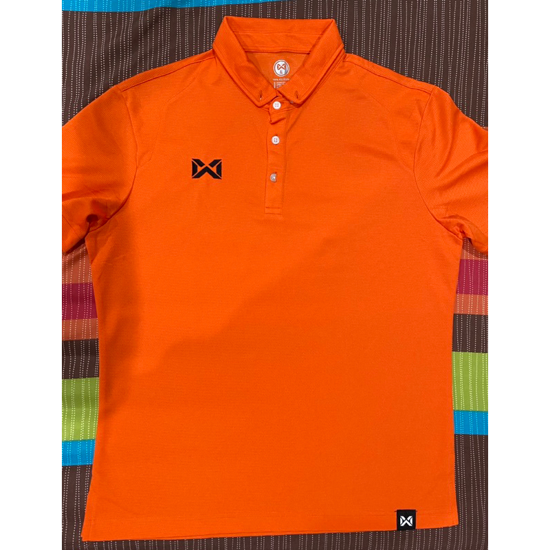 พร้อมส่ง !!! เสื้อโปโล WARRIX WA-3315 สีส้ม