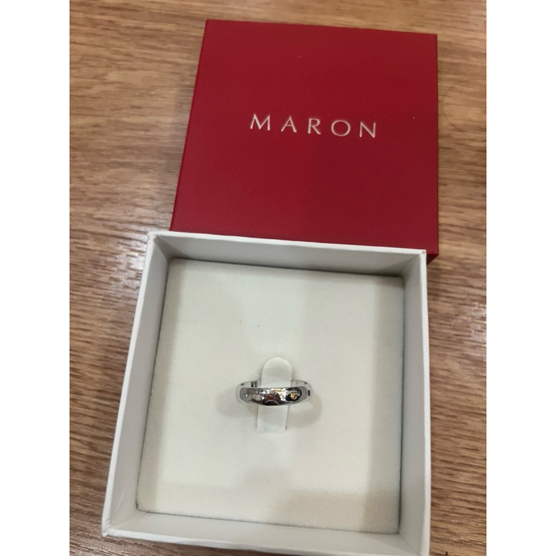 แหวนมารอน maron jewery ใส่ครั้งเดียว เพชรแท้ ใหม่มากๆๆ