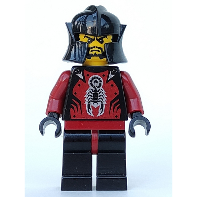 Lego Minifigures - Knights Kingdom II - Shadow Knight, Le Chevalier Des Ombres รหัส  cas257 เลโก้อัศ