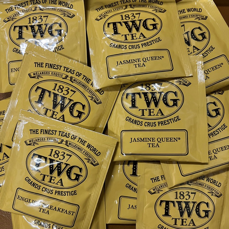 TWG Tea Blend Cotton Teabag 2.5g / ชา ทีดับเบิ้ลยูจี ชนิดซอง 2.5 กรัม