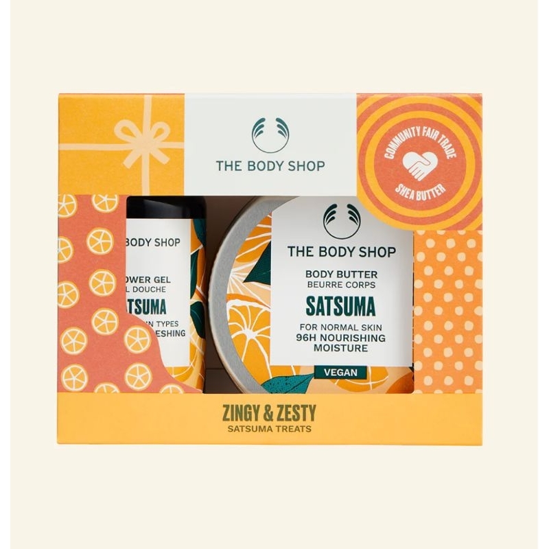 THE BODY SHOP ZINGY & ZESTY SATSUMA TREATS