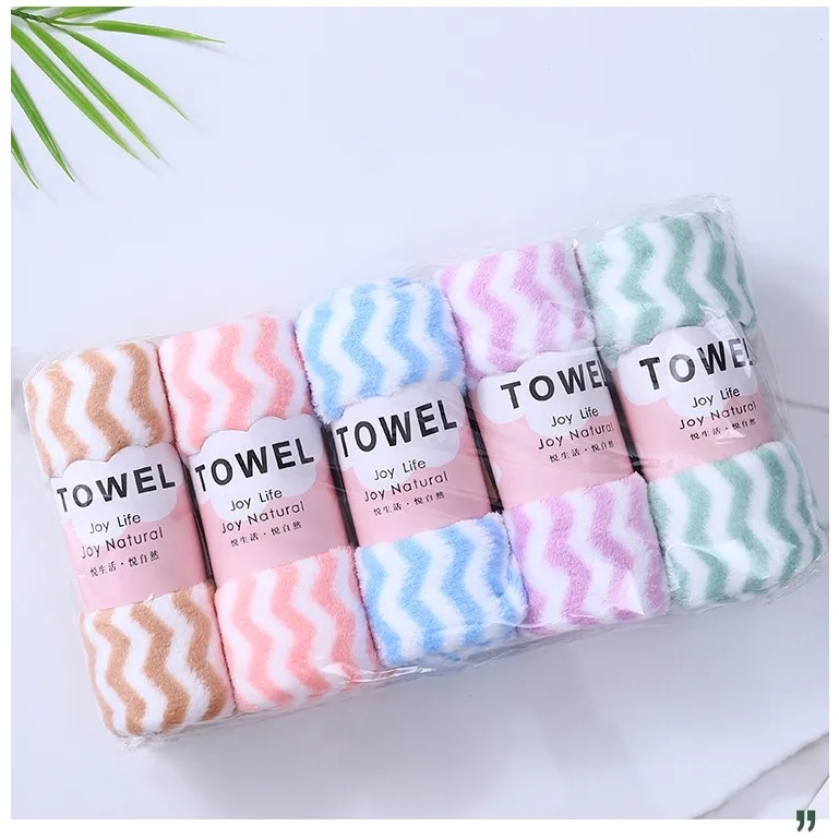 Textile ผ้าขนเป็ด ผ้าขนหนูเล็ก ผ้าเช็ดหน้า ขนาด ️35×75cm️