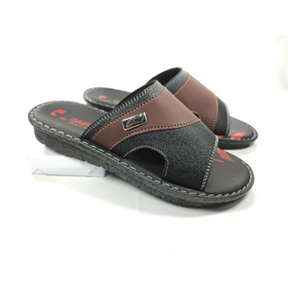 Canueรองเท้าแตะสวมชาย-รหัส A008(ดำ,ตาล,แทน)
