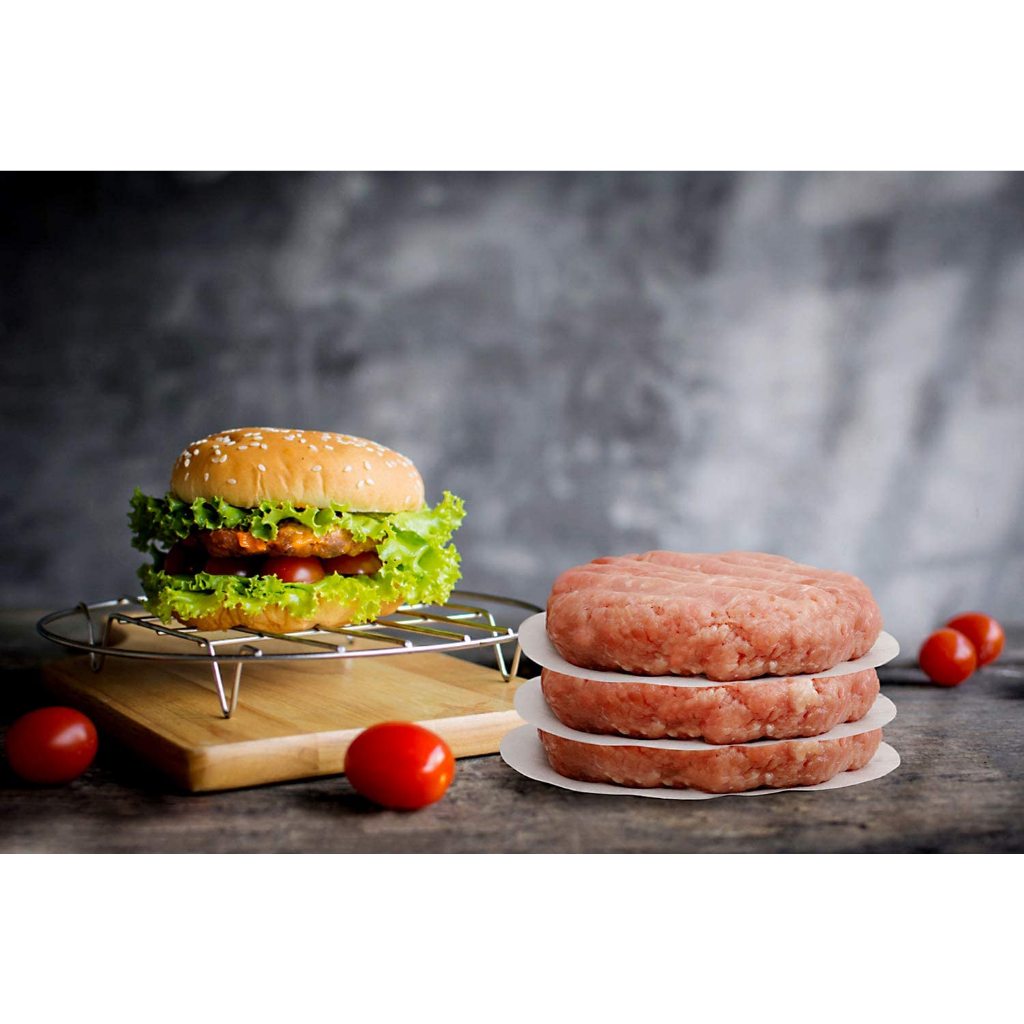 HOMEBERG แม่พิมพ์กดแฮมเบอร์เกอร์ แฮมเบอร์เกอร์ ที่กดแฮมเบอร์เกอร์ เครื่องมือกดเนื้อทำเบอร์เกอร์ แม่พิมพ์กดแฮมเบอร์เกอร์ - รูปที่ 5