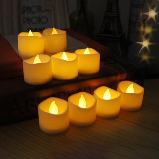 เทียน LED เทียนไฟฟ้า เทียนปลอม สร้างบรรยากาศ