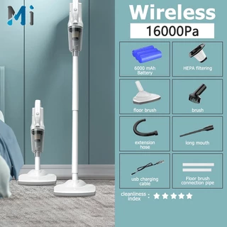 MEIYIJIA เครื่องดูดฝุ่นไร้สาย แรงดูดสูง เหมาะสำหรับอพาร์ทเมนท์ขนาดเล็ก เครื่องดูดฝุ่น