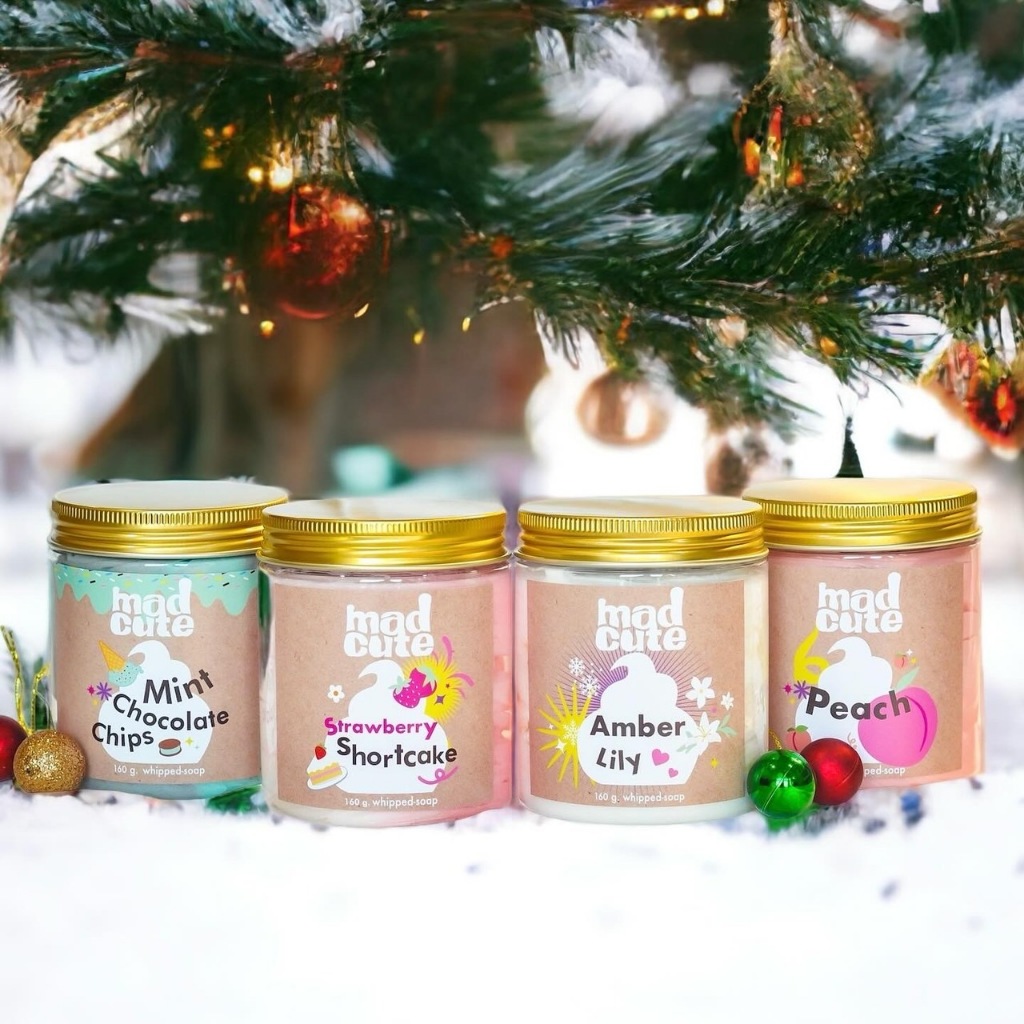 Holiday Collection 2024 Whipped soap สบู่เนื้อวิปครีม กลิ่นใหม่ล่าสุด 4 กลิ่น