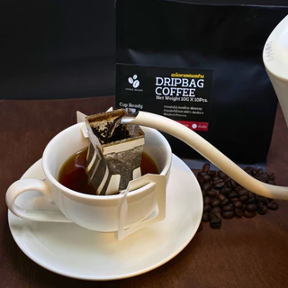 กาแฟดริปดอยช้าง สูตรพิเศษ เบลนด์อาราบิก้า+โรบัสต้า(Arabica Robusta Blend) แบบซอง Drip Bag coffee พร้อมดื่ม 10gx10ถุงดริป