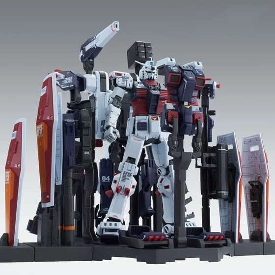 **พร้อมส่ง** P BANDAI MG 1/100 Weapon & Armao Hanger for Full Armor Gundam Ver.Ka ( Thubderbolt )