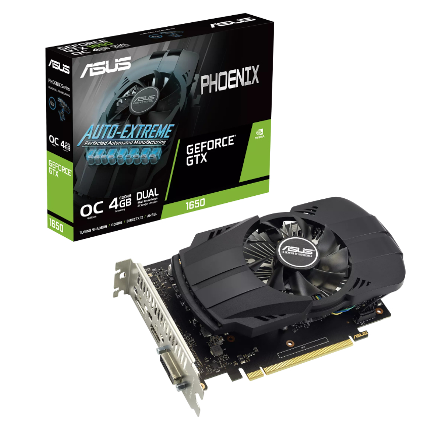 ASUS Phoenix GeForce GTX 1650 EVO OC Edition 4GB GDDR6