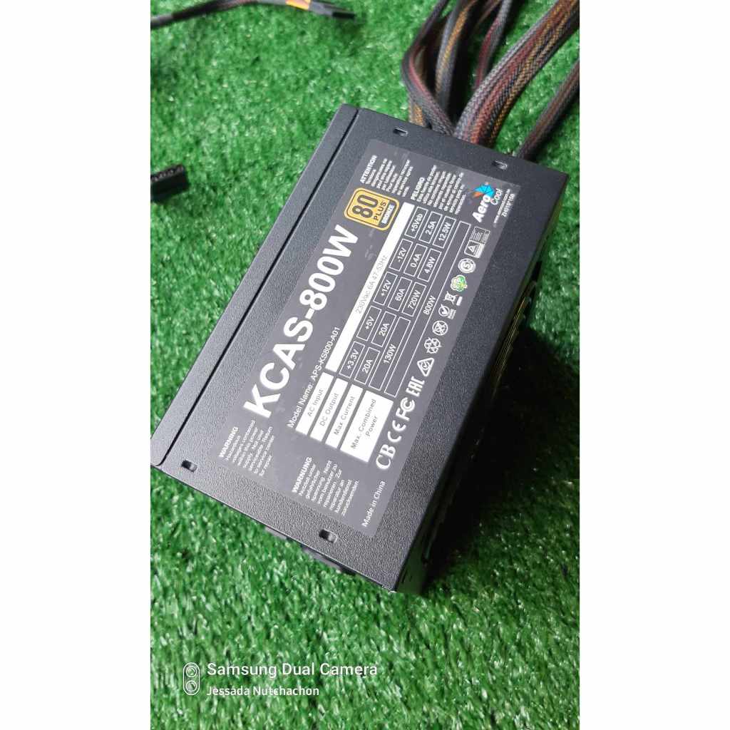 PSU (80+ Bronze) 800w. AEROCOOL KCAS