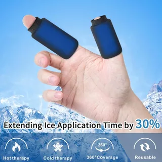 เจลประคบนิ้วแบบสวม Hot & cold Finger 4ชิ้น/แพ็ค