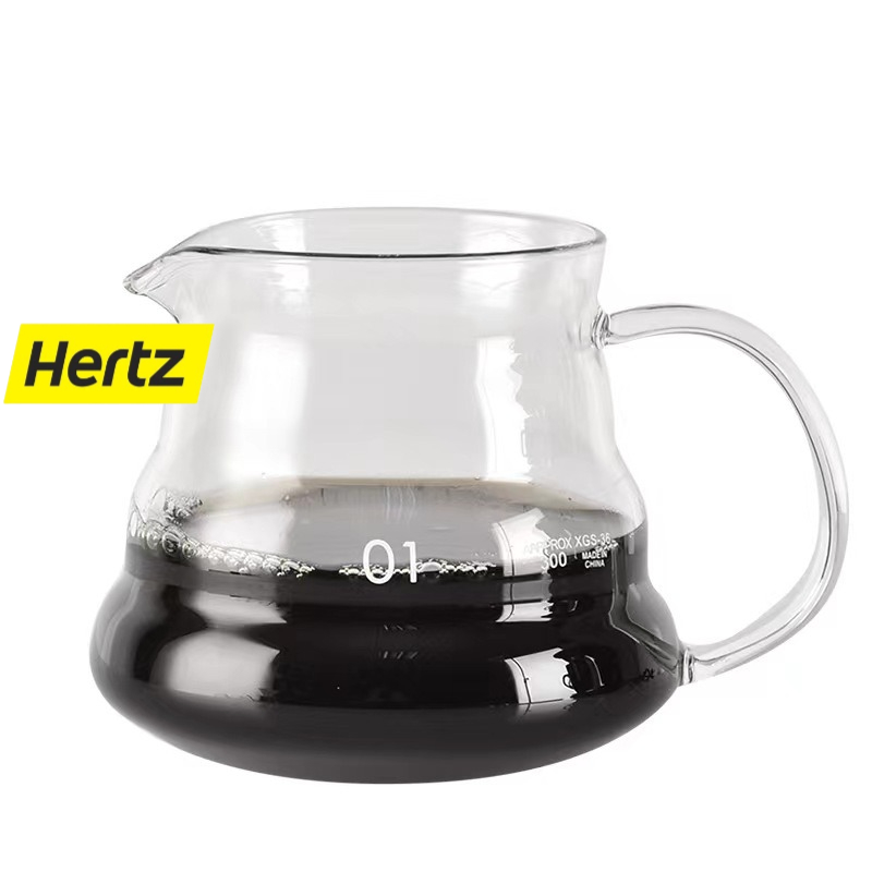 Hertz Cafe เหยือกดริปกาแฟ 400ml/600ml มีให้เลือก 2ขนาด Coffee Server