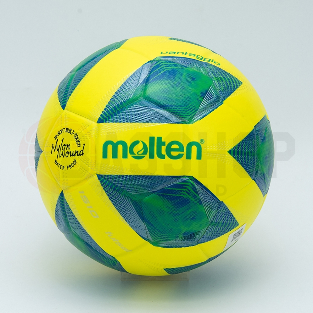 [สินค้า Molten แท้ 100%]ลูกฟุตซอล Futsal Molten F9A1510-LB เบอร์ 3.5 หนังอัด PVC ของแท้ (%)