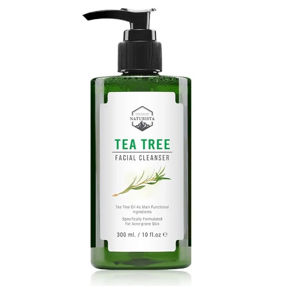 Naturista เจลล้างหน้าทีทรี pH Balance 5.5 สูตรอ่อนโยน Tea Tree Facial Cleanser 300ml