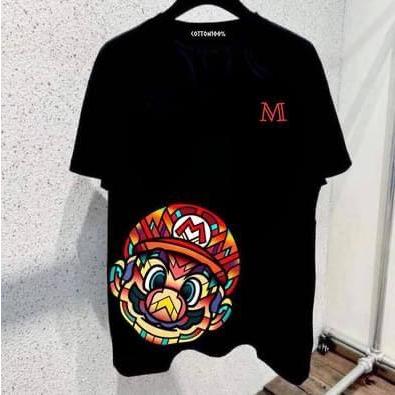 เสื้อcotton100 F122-แขนสั้น