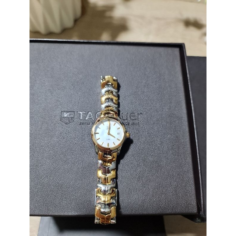 TAG Heuer Link Two-Tone 18K Quartz - Mother of Pearl Dial (Ladies)