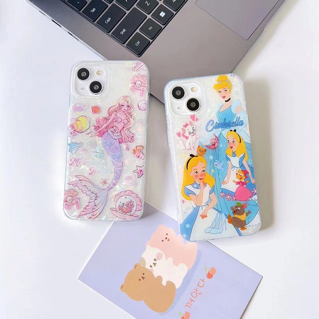 เคส หินมุก ขอบนิ่ม ลายการ์ตูนมาใหม่ค่ะ สำหรับรุ่น ไอโฟน i6 i6s i6plus i6splus i7 i8 se i7plus i8plus