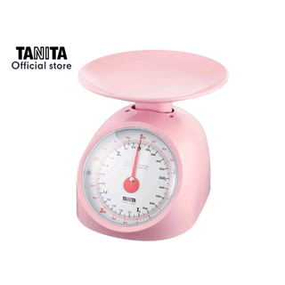 TANITA รุ่น 1122 Pink เครื่องชั่งน้ำหนักในครัว แบบสปริง สีชมพู (สินค้ารับประกัน 5 ปี)