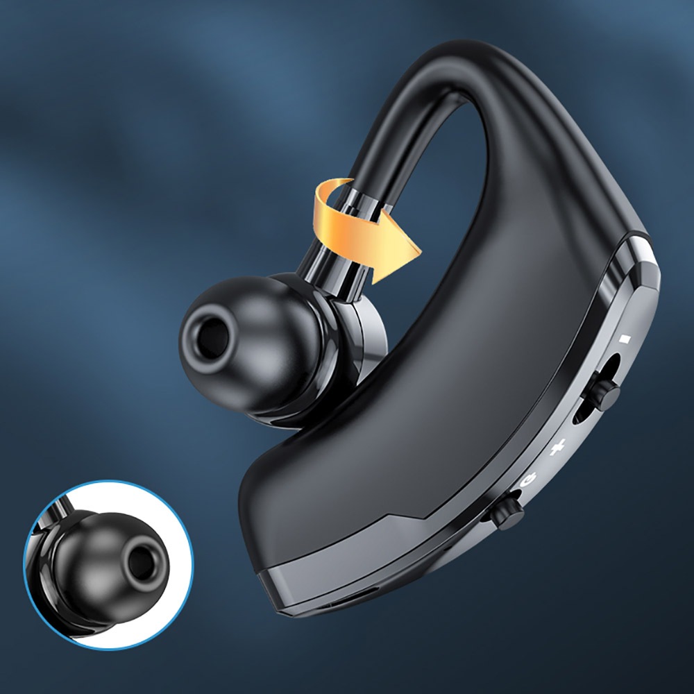 V9 บลูทูธไร้สายแบบแฮนด์ฟรี หูฟังบลูทูธ การควบคุมเสียงรบกวน ไร้สาย Bluetooth ชุดหูฟังพร้อมไมโครโฟนสำหรับไดร์เวอร์กีฬา