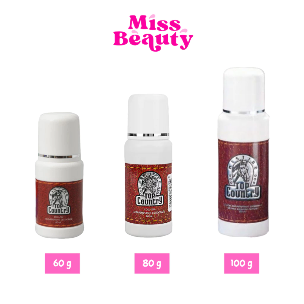 Mistine โรลออนหัวม้า มิสทิน ท็อป คันทรี่ Mistine Top Country Roll-on 60/80/100 ml.