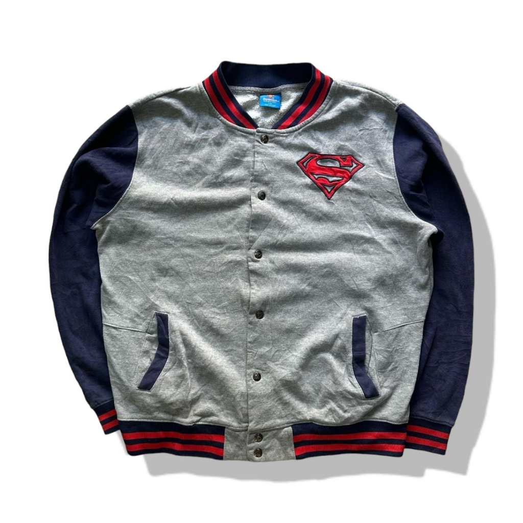 Superman Varsity Jacket รอบอก 48”