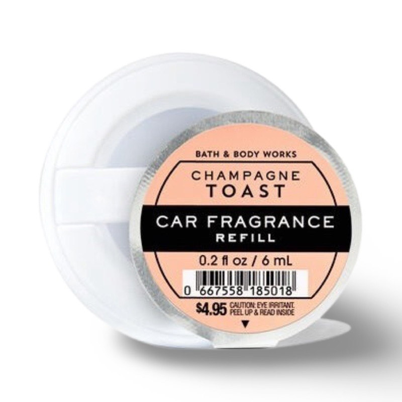 Bath&Body Works ช๊อปไทย Car Fragrance Refill Champagne Toastรีฟิลน้ำหอมรถกลิ่น Champagne Toast